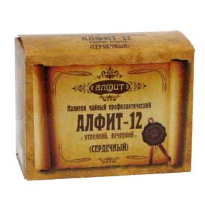 АЛФИТ 12 СЕРДЕЧНЫЙ фитосбор Утренний/Вечерний 2г N60 Гален Фарм Завод