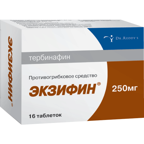 ЭКЗИФИН 250мг N16 таб. Dr. Reddy.s Laboratories Ltd.