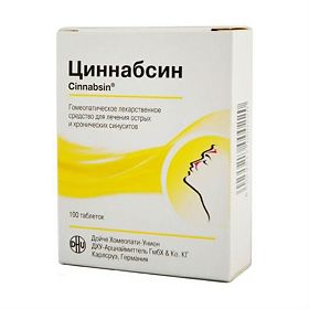 ЦИННАБСИН N100 таб. д/рассасывания Доктор Вильмар Швабе ГмбХ