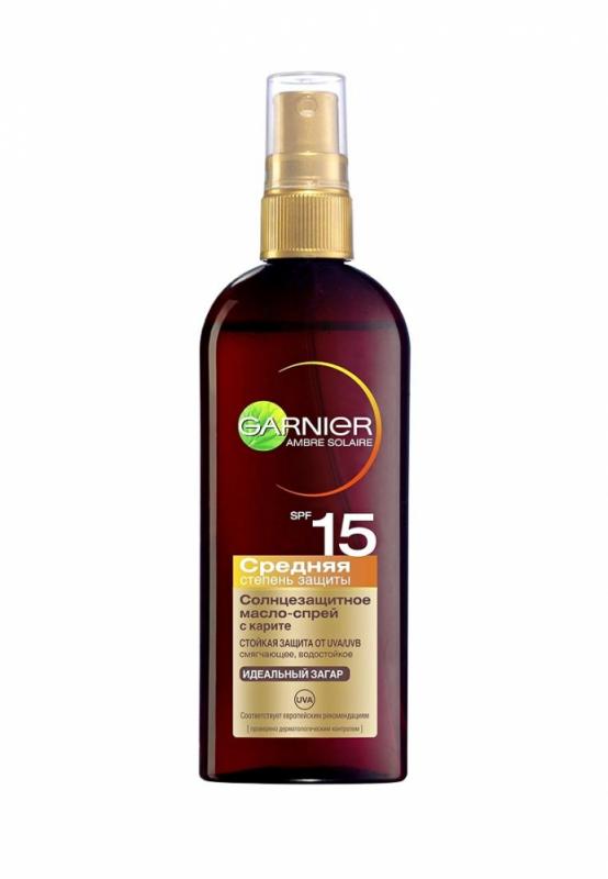 ГАРНЬЕ (GARNIER) АМБР СОЛЕР Масло-спрей с/защ. SPF15 150мл