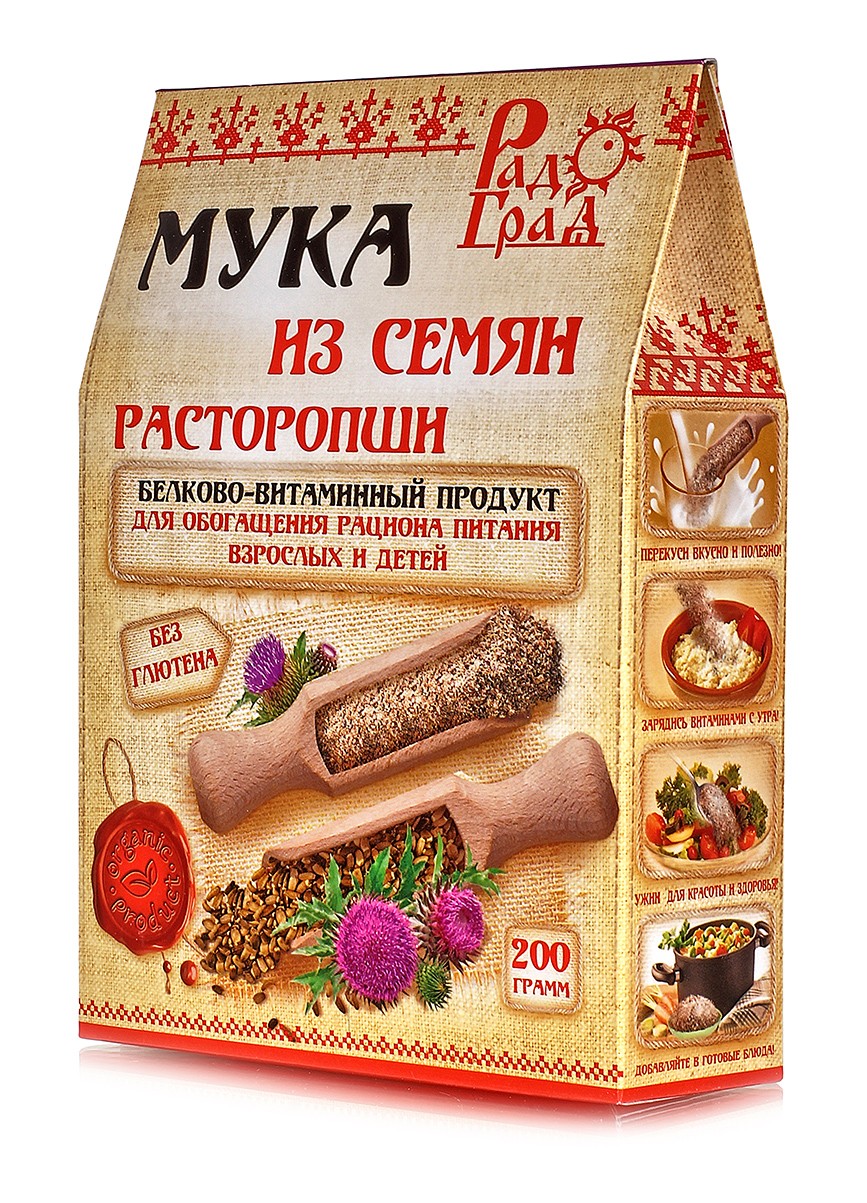 МУКА из семян Расторопши 300г