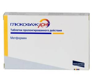 ГЛЮКОФАЖ ЛОНГ 1000мг N30 таб. пролонгированного действия Merck Sante/Нанолек ООО