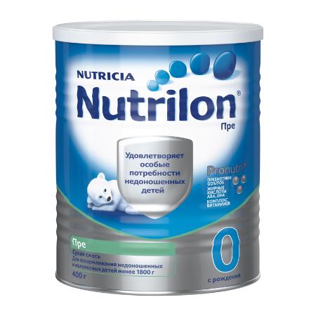 НУТРИЦИЯ НУТРИЛОН ПРЕ 0 смесь молочная 400г Nutricia