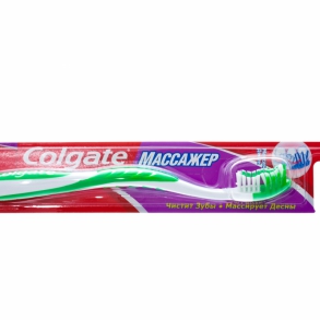 КОЛГЕЙТ зубная щетка МАССАЖЕР средняя Colgate-Palmolive