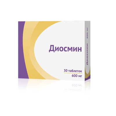 ДИОСМИН 600мг N30 таб. покрытые пленочной оболочкой Озон