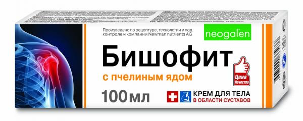 БИШОФИТ ПРИРОДНАЯ ПОМОЩЬ гель-бальзам 75мл Дина +