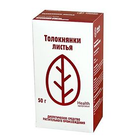 ТОЛОКНЯНКА ЛИСТЬЯ 50г Здоровье