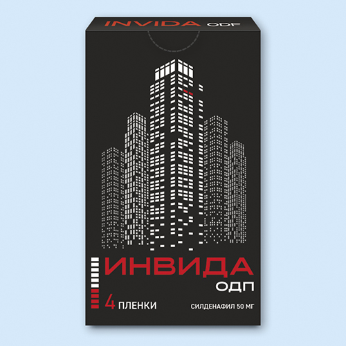 ИНВИДА ОДП 50мг N4 пленки, диспергируемые в полости рта СиЭль Фарм