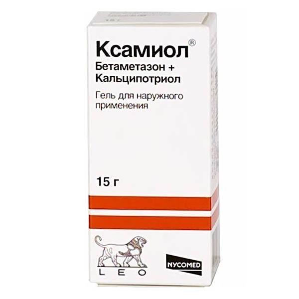 КСАМИОЛ 15г гель д/наружного применения Leo Laboratories Limited