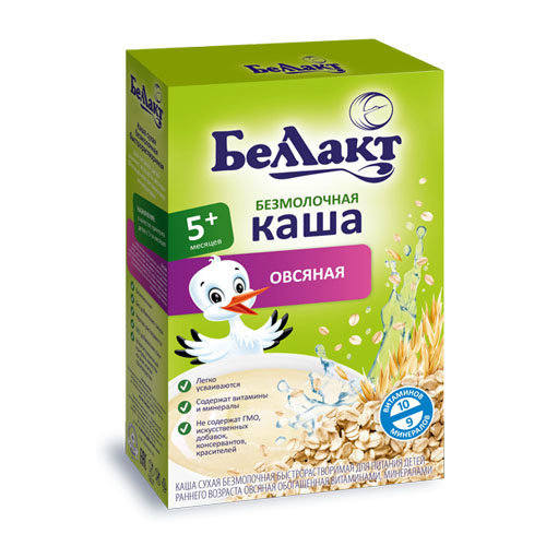 БЕЛЛАКТ каша б/мол. овсяная