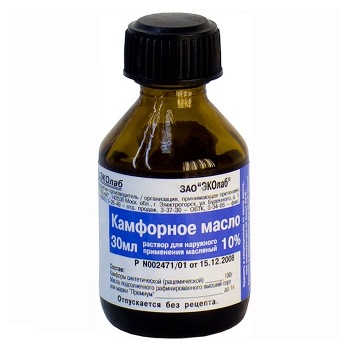 МАСЛО КАМФОРНОЕ 30мл Йодные технологии и маркетинг ООО