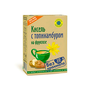 КИСЕЛЬ овсяно-льняной на фруктозе Топинамбур