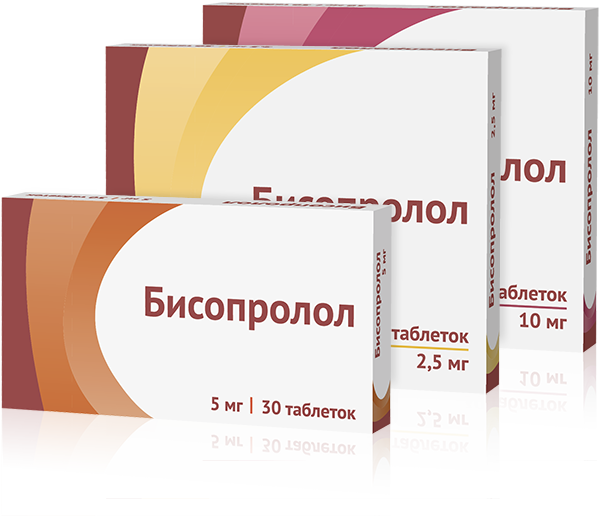 БИСОПРОЛОЛ 5мг N50 таб. покрытые пленочной оболочкой Озон Фарм ООО