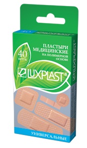 ЛЮКСПЛАСТ пластырь перфорированный полимерная основа прозрачный N10 Young Chemical Co. Ltd.