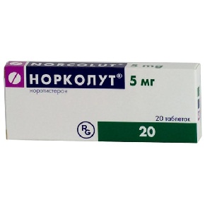 НОРКОЛУТ 5мг N20 таб. Гедеон Рихтер
