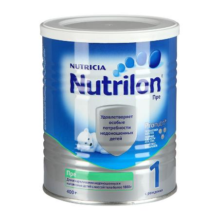 НУТРИЦИЯ НУТРИЛОН ПРЕ 1 смесь молочная 400г Nutricia