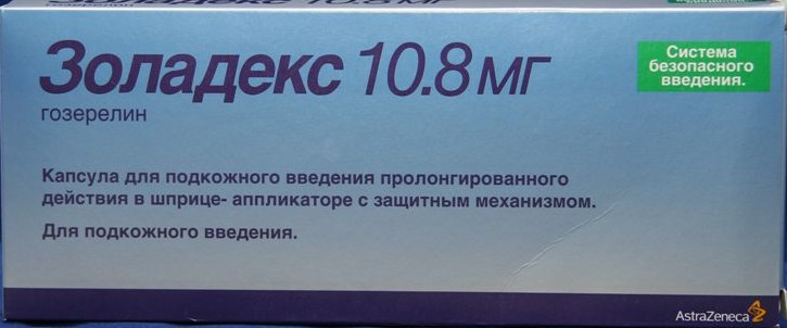 ЗОЛАДЕКС 10,8мг N1 капс. для подкожного введения пролонгированного действия шприц-аппликатор Astrazeneca