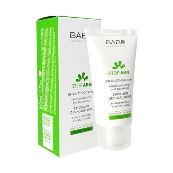 БАБЕ СТОП АКН крем д/лица отшелушивающий 50мл Laboratorios BABE