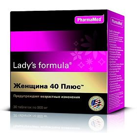 ЛЕДИС ФОРМУЛА ЖЕНЩИНА 40 ПЛЮС таб. N30 West Coast Laboratories