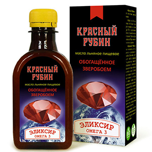 МАСЛО Льняное Красный рубин 200мл