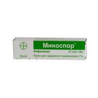 МИКОСПОР 1% 15г крем Bayer Bitterfeld GmbH