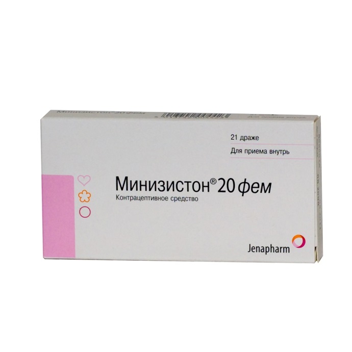 МИНИЗИСТОН 20 ФЕМ N21 таб. Bayer Bitterfeld GmbH