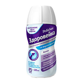 ПЕДИАШУР ЗДОРОВЕЙКА смесь д/энтерального питания Ваниль с 1года 200мл Abbott Laboratories