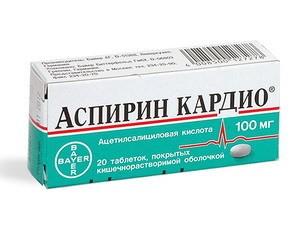 АСПИРИН КАРДИО 300мг N20 таб. Bayer Bitterfeld GmbH