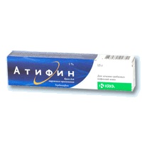 АТИФИН 1% 15г крем КРКА, д.д., Ново место