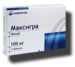 МАКСИГРА 100мг N1 таб. покрытые пленочной оболочкой Польфарма