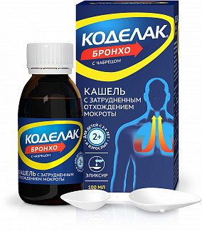КОДЕЛАК БРОНХО С ЧАБРЕЦОМ 100мл эликсир Фармстандарт-Лексредства