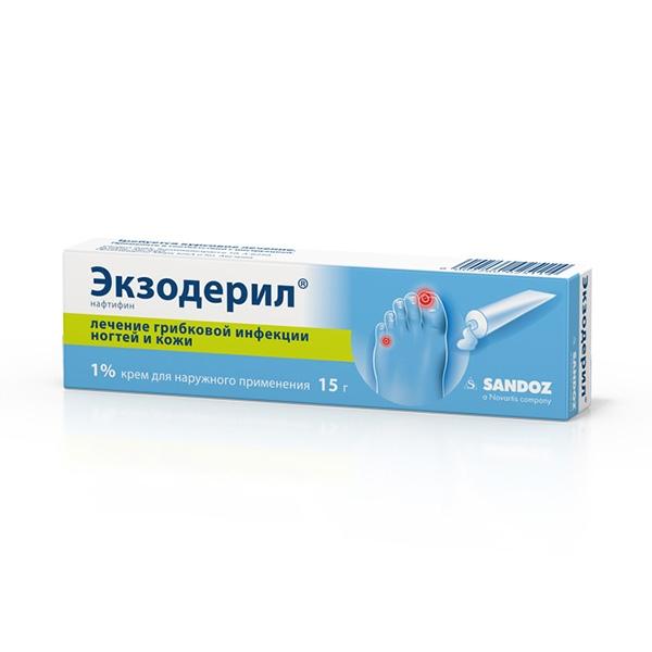 ЭКЗОДЕРИЛ 1% 15г крем д/наружного применения Салютас фарма Гмбх