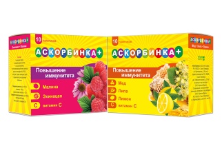АСКОРБИНКА + эхинацея/малина порошок N10 НПК БИК