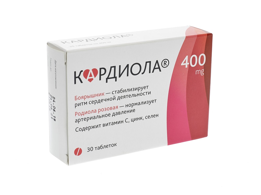 КАРДИОЛА таб. N30 Алина Фарма