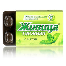 ЖИВИЦА таежная жев.резинка(мята) N5