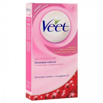 ВИТ полоски восковые д/депиляции д/нормальной кожи N12 Reckitt Benckiser