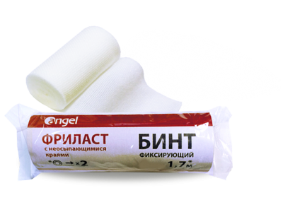 АНГЕЛ ФРИЛАСТ бинт эластичный фиксирующий 6х170см Эвтекс