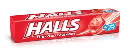 ХОЛЛС леденцы Клубника 25г Мондэлис Русь