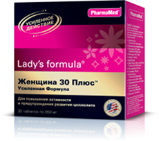 ЛЕДИС ФОРМУЛА ЖЕНЩИНА 30 ПЛЮС УСИЛЕННАЯ ФОРМУЛА таб. N30 West Coast Laboratories