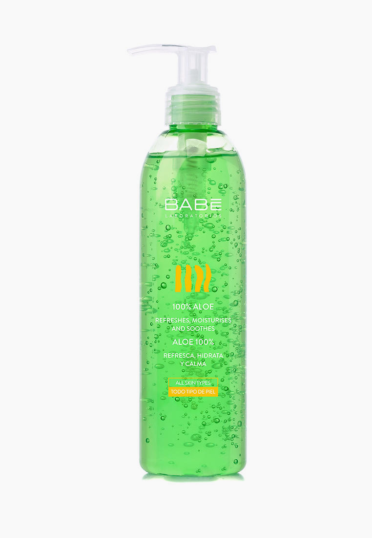 БАБЕ гель д/тела увлажняющий 100% Алоэ 300мл Laboratorios BABE