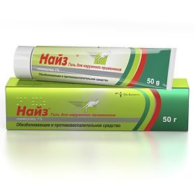 НАЙЗ 1% 20г гель д/наружного применения Dr. Reddy.s Laboratories Ltd.