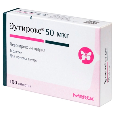 ЭУТИРОКС 50мкг N100 таб. Merck KGaA