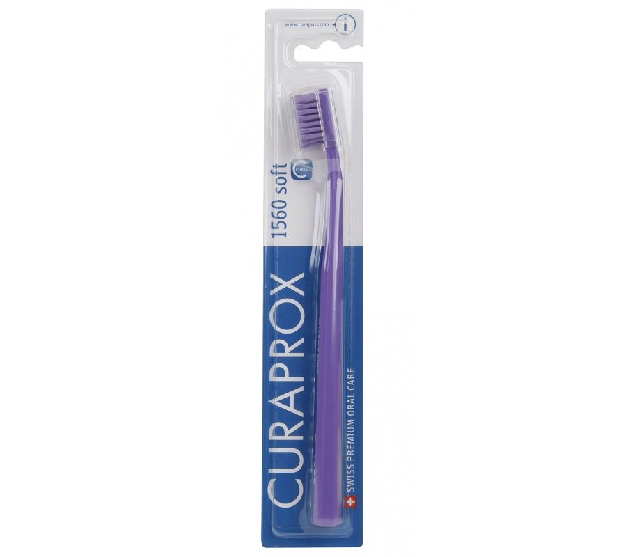 ЗУБНАЯ щетка Soft d 0,15 мм CURAPROX (1560 щетинок) 