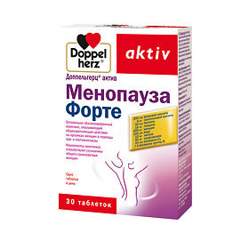 ДОППЕЛЬГЕРЦ АКТИВ МЕНОПАУЗА ФОРТЕ таб. N30 Queisser Pharma GmbH and Co.