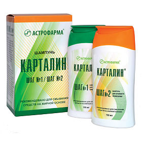 КАРТАЛИН шампунь шаг N1/шаг N2 Астрофарма ООО