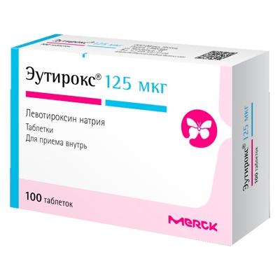 ЭУТИРОКС 125мкг N100 таб. Merck KGaA