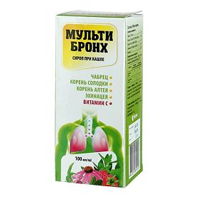 МУЛЬТИ БРОНХ сироп при кашле 100мл Инат-Фарма
