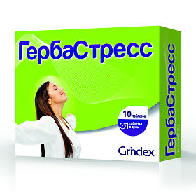 ГЕРБАСТРЕСС таб. 450мг N10 Гриндекс