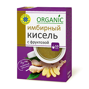 КИСЕЛЬ с фруктозой Имбирный 150г