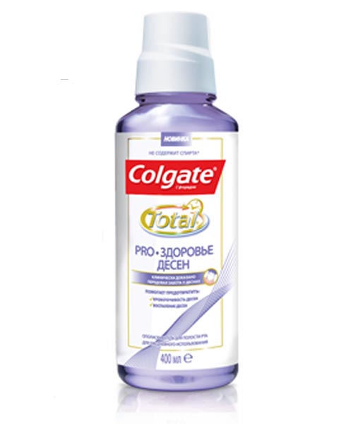 КОЛГЕЙТ ТОТАЛ ПРО ополаскиватель д/полости рта Здоровье десен 250мл Colgate-Palmolive
